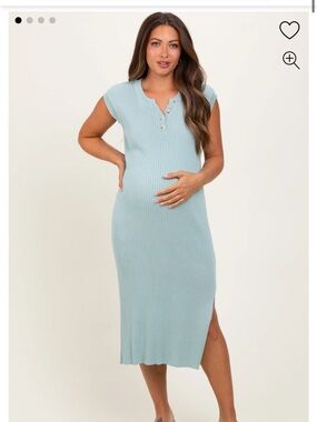 Pink Blush maternity dress